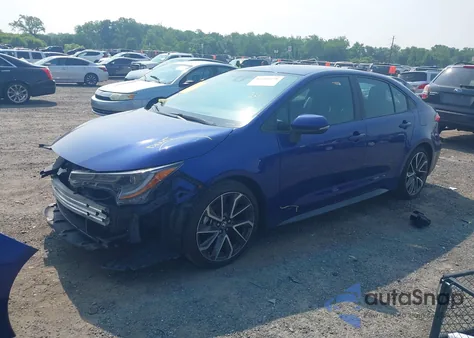 2020 Toyota Corolla Se from USA, damaged, VIN 5YFS4RCE6LP011930